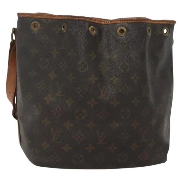 LOUIS VUITTON Monogram Petit Noe Shoulder Bag M42226 LV Auth 140973 - Picture 1 of 16